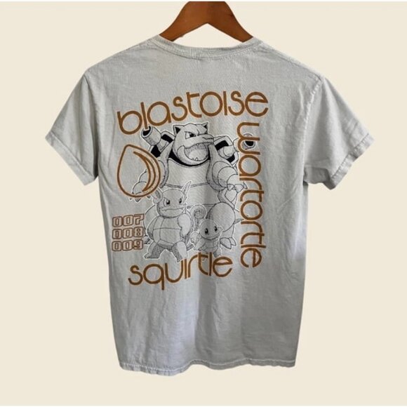 POKÉMON Squirtle Evolutions BoxLunch Exclusive T-Shirt Size XS - Picture 3 of 9